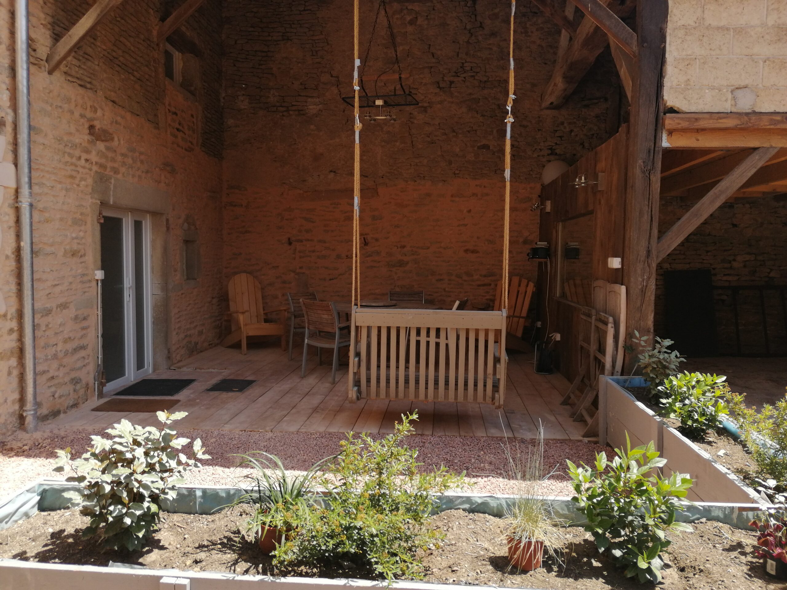 Gîte côté Vigne Terrasse privative - Bastide Domange - Igé 71
